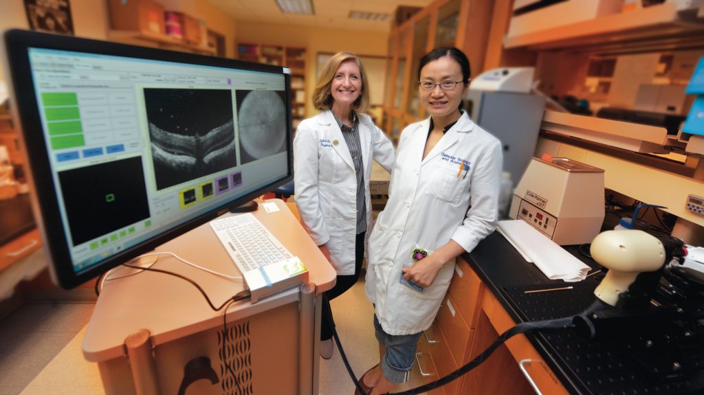 Drs. Sylvia Smith and Jin Wang