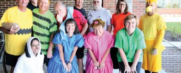 General Dentistry group dressed up as Peanuts characters