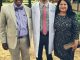 White-coat recipient Varun Iyer with parents