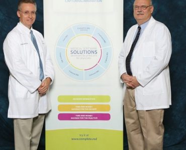 Drs. Sidney Smith (left) and Patrick Godbey.