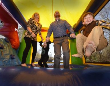 Brinsons jump in bouncy house