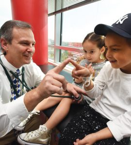 children with doctor