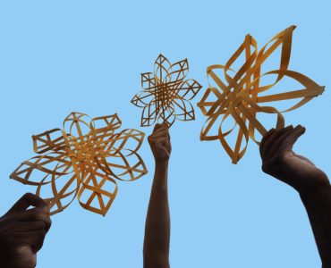 snowflake ornaments from Augusta Training Shop