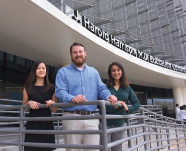 Jessie Yuan, Zach Ramsey and Sanah Aslam