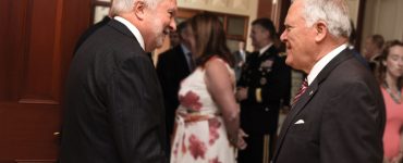 President Brooks Keel and Governor Nathan Deal