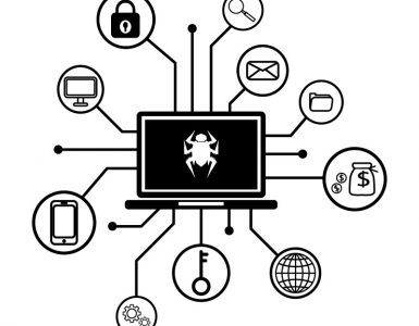 cyberattack illustration