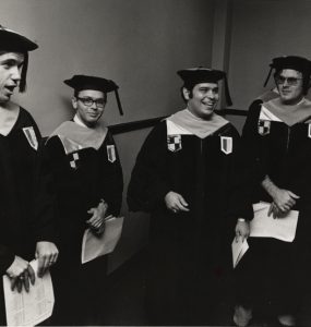 Members of the class of 1977.