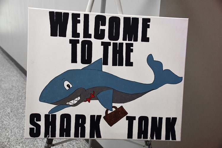Shark Tank sign