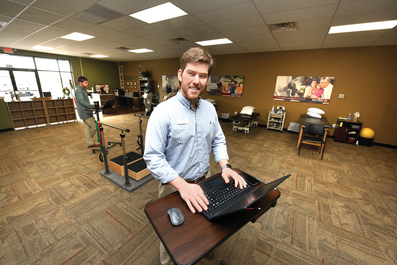 Trey Wimmer (DPT, ‘18) proposed a project that became BenchMark Physical Therapy in Grovetown, Georgia. 