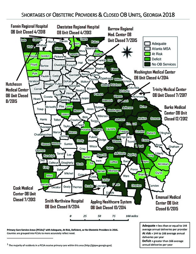 Map of Georgia