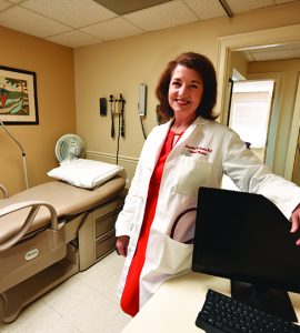 Dr. Jacqueline Fincher smiles at camera