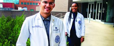 two medical students