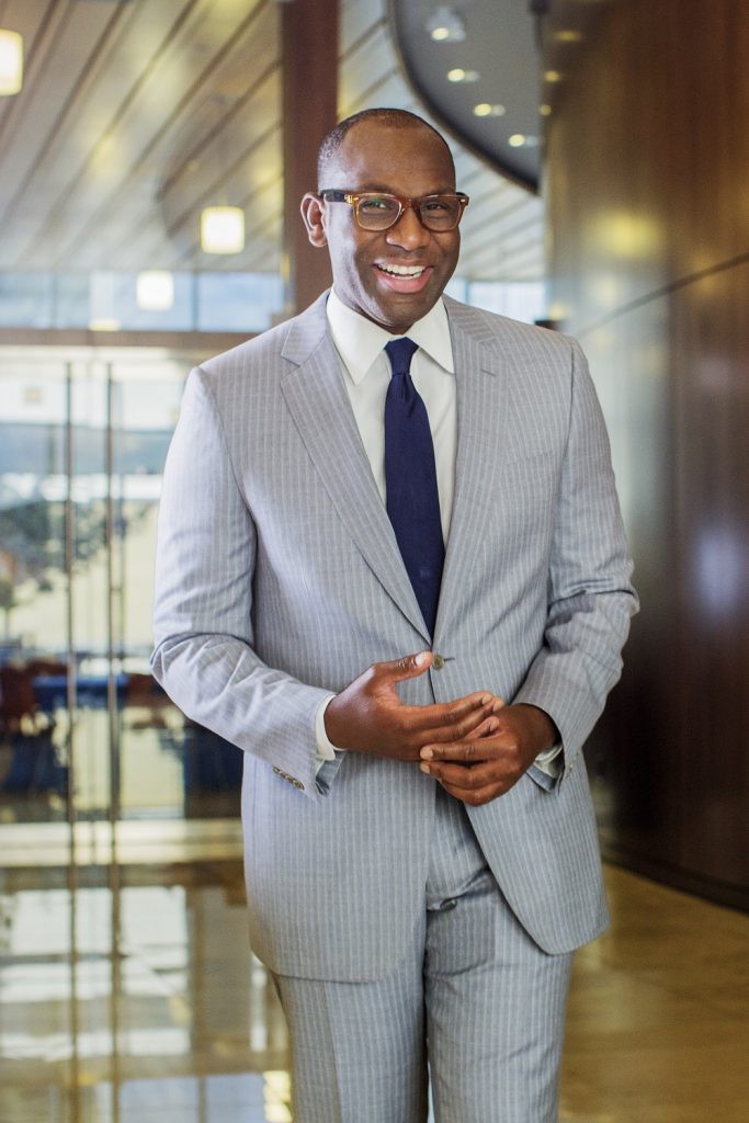 man smiling at camera