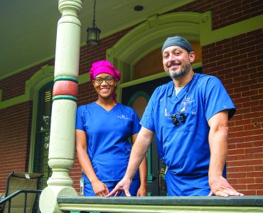 Dr. Cherie Murray and Dr. Josh DuBose