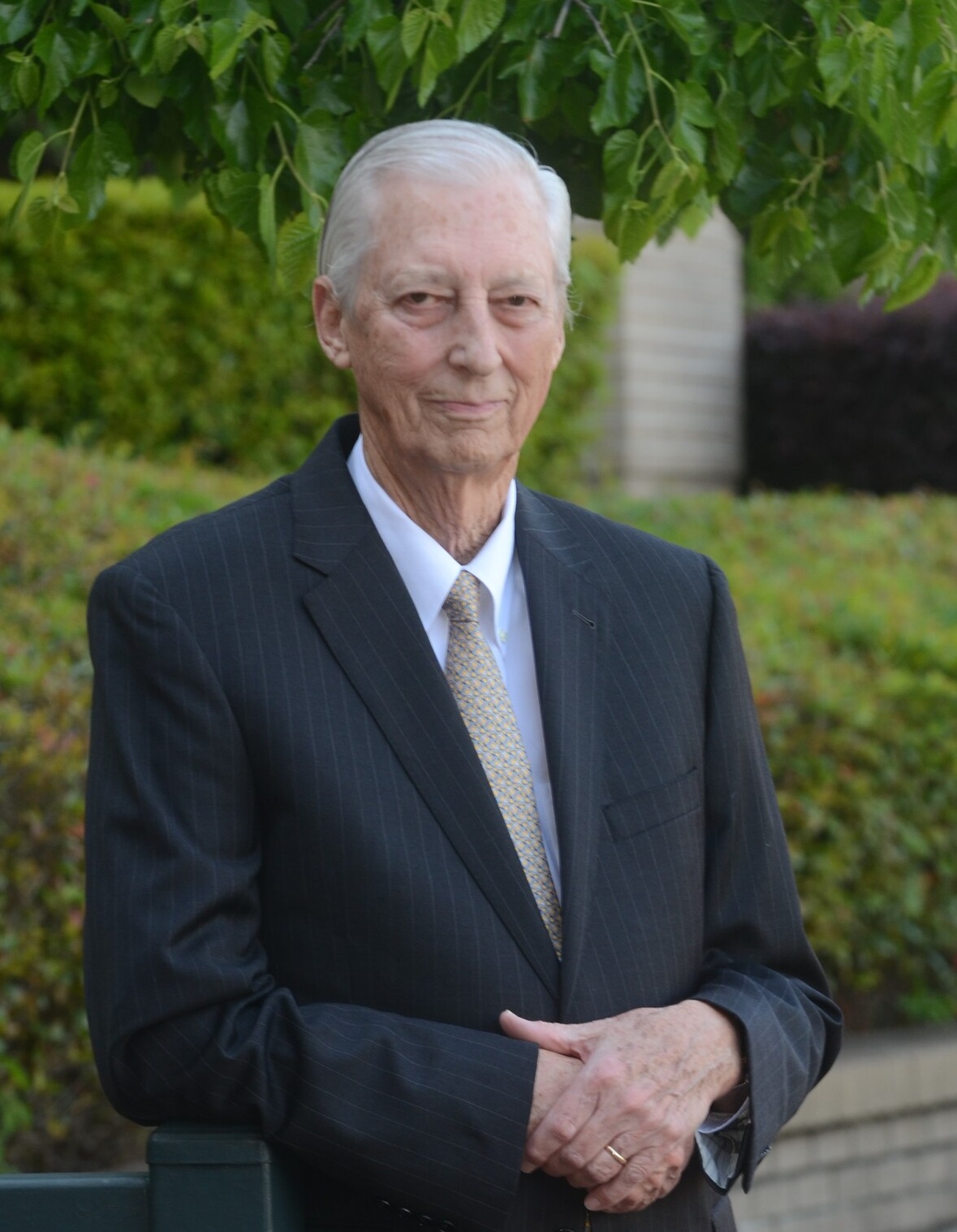 man posing for camera