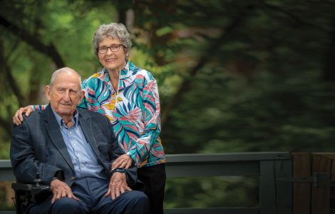 couple posing for camera